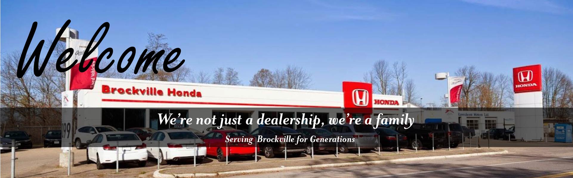welcome to Brockville Honda